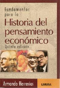 Fundamentos para la Historia del pensamiento econmico