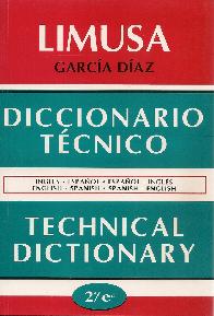 Diccionario Tcnico. Ingls - Espaol . Espaol - Ingls
