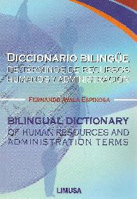 Diccionario Bilingüe de términos de recursos humanos y administración