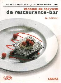 Manual de servicio de restaurante-bar