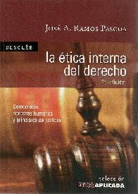 La tica interna del derecho