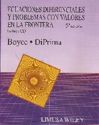 Ecuaciones diferenciales y problemas con valores en la frontera