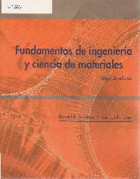 Fundamentos de Ingeniera y Ciencia de materiales