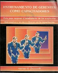 Entrenamiento de gerentes como capacitadores