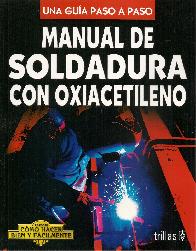 Manual de soldadura con oxiacetileno