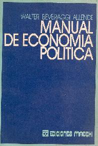 Manual de economia politica