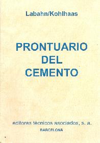 Prontuario del cemento