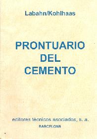 Prontuario del cemento