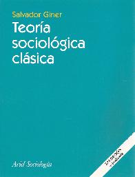 Teora sociolgica clsica