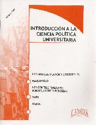 Introduccin a la Ciencia Poltica Universitaria