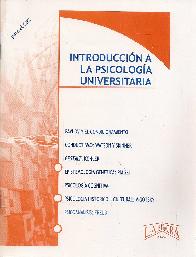 Introducción a la Psicología Universitaria