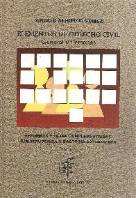 Elementos de derecho civil, General y personas Tomo 1