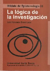 La lgica de la investigacin