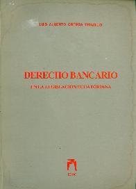 Derecho Bancario en la legislacion ecuatoriana