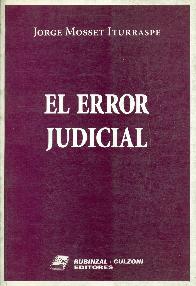 El Error Judicial responsabilida por daos VII