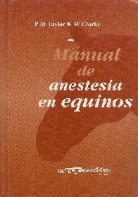 Manual de anestesia en equinos