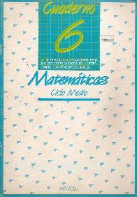 Cuaderno de matematicas 6 : ciclo medio