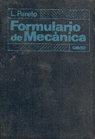 Formulario de mecanica