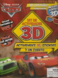 Disney Pixar Cars set de actividades 3D