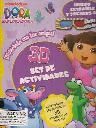 Dora la Exploradora 3D set de actividades