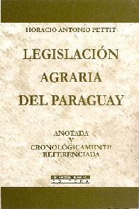 Legislacin Agraria del Paraguay