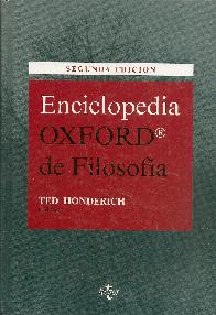 Enciclopedia OXFORD de Filosofa