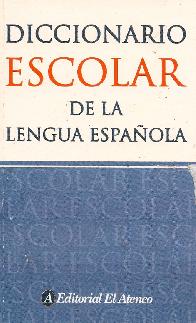 Diccionario Escolar de la Lengua Espaola