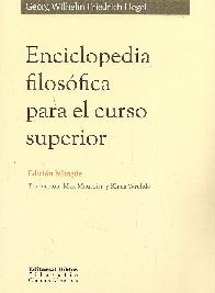 Enciclopedia filosfica para el curso superior