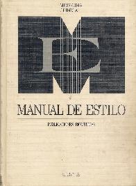 Medicina clinica : manual de estilo