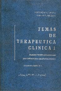 Temas de terapeutica clinica 1