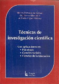 Tcnicas de investigacin cientfica