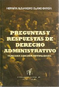 Preguntas y Respuestas de derecho Administrativo