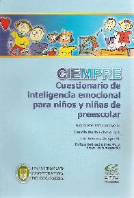 CIEMPRE Cuestionario de inteligencia emocional para niños y niñas de preescolar