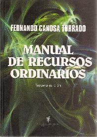 Manual de recursos ordinarios