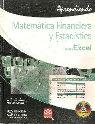 Matemtica Finaciera y Estadstica con Excel Microsoft