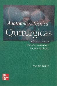 Anatoma y tcnica quirrgicas