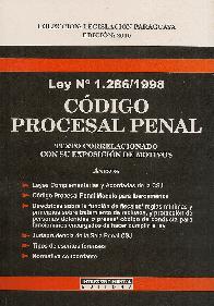 Codigo Procesal Penal Ley 1286/1998