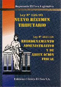 Ley N 125/92 Nuevo Rgimen Tributario
