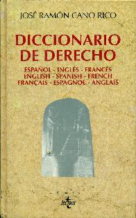 Diccionario de derecho