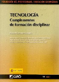 Tecnologa Complementos de formacin desciplinar Vol.I