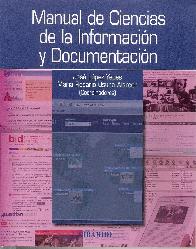 Manual de ciencias de la informacin y documentacin