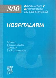 800 P y R en Enfermera Hospitalaria