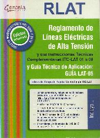 RLAT. Reglamento de Lneas Elctricas de Alta Tensin