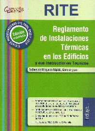 RITE. Reglamento de Instalaciones Trmicas en los Edificios