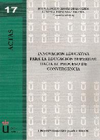 Innovacin educativa para la educacin superior hacia el proceso de convergencia