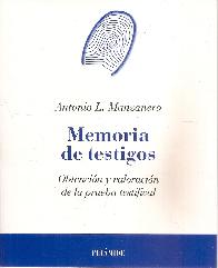 Memoria de Testigos