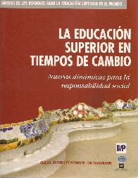 La educacin superior en tiempos de cambio
