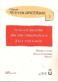 Claves y anlisis del discurso poltico en el Pas Vasco