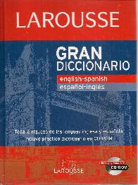 Larousse Gran Diccionario English Spanish Espaol Ingles CD