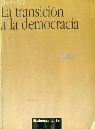 La transicion a la democracia